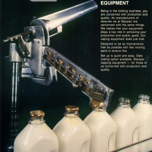 Vintage Stanpac Capping Equipment ad